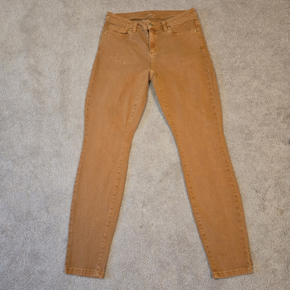 Michael Kors Orange Womens Cropped Pants Size 4